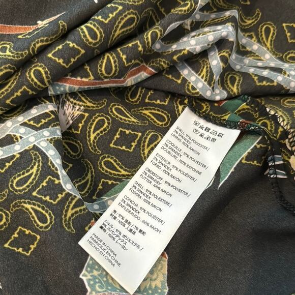 Urban Outfitters Pre loved Multicolored Knee-Length Sleeveless Cocktail Dress - Picture 12 of 12